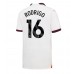 Manchester City Rodri Hernandez #16 Venkovní Dres 2023-24 Krátkým Rukávem